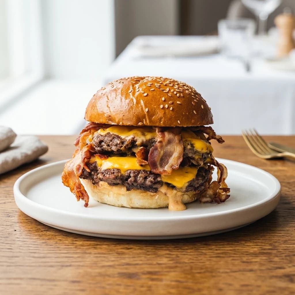 Front camera angle for restaurant menu food photography